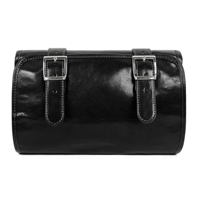 Leather Hanging Wash Bag Toiletry Bag - Dracula Accessories Time Resistance   