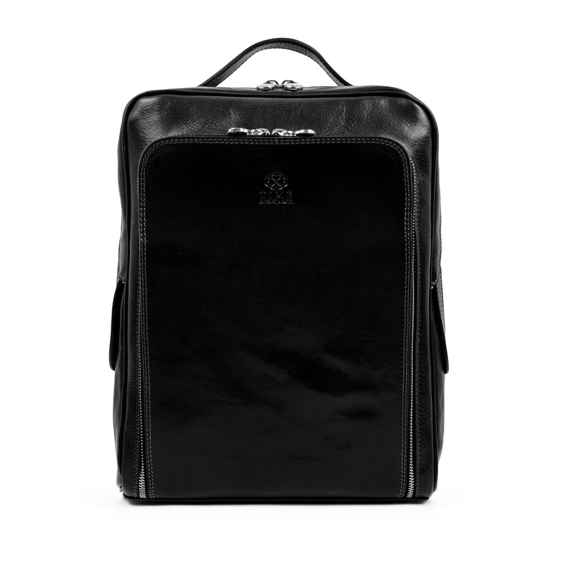 Leather Backpack - The Sun Also Rises Backpack Time Resistance   