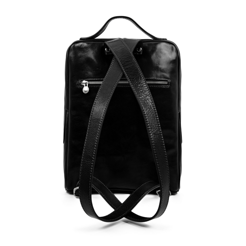 Leather Backpack - The Sun Also Rises Backpack Time Resistance   