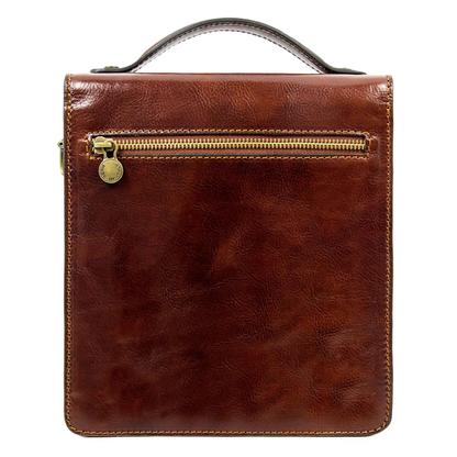 Small Leather Briefcase - Walden Briefcase Time Resistance   