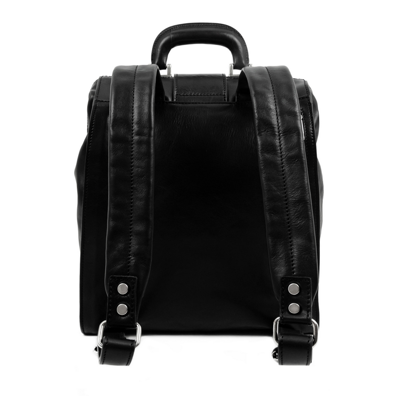 Leather Backpack - A Brief Story of Time Backpack Time Resistance   