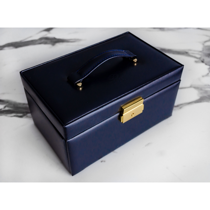 Leather Jewelry Box - Beloved Accessories Time Resistance   