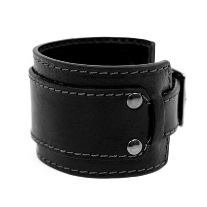 Double Strap Leather Bracelet for Men - The Moviegoer Accessories Time Resistance   