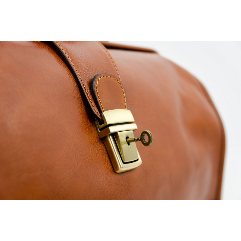 Small Leather Doctor Bag - David Copperfield Doctor Bag Time Resistance   