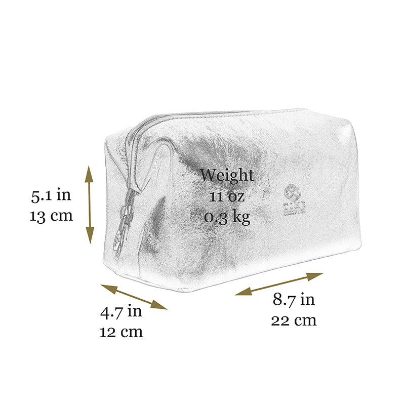 Leather Toiletry Bag - Four Past Midnight Accessories Time Resistance   