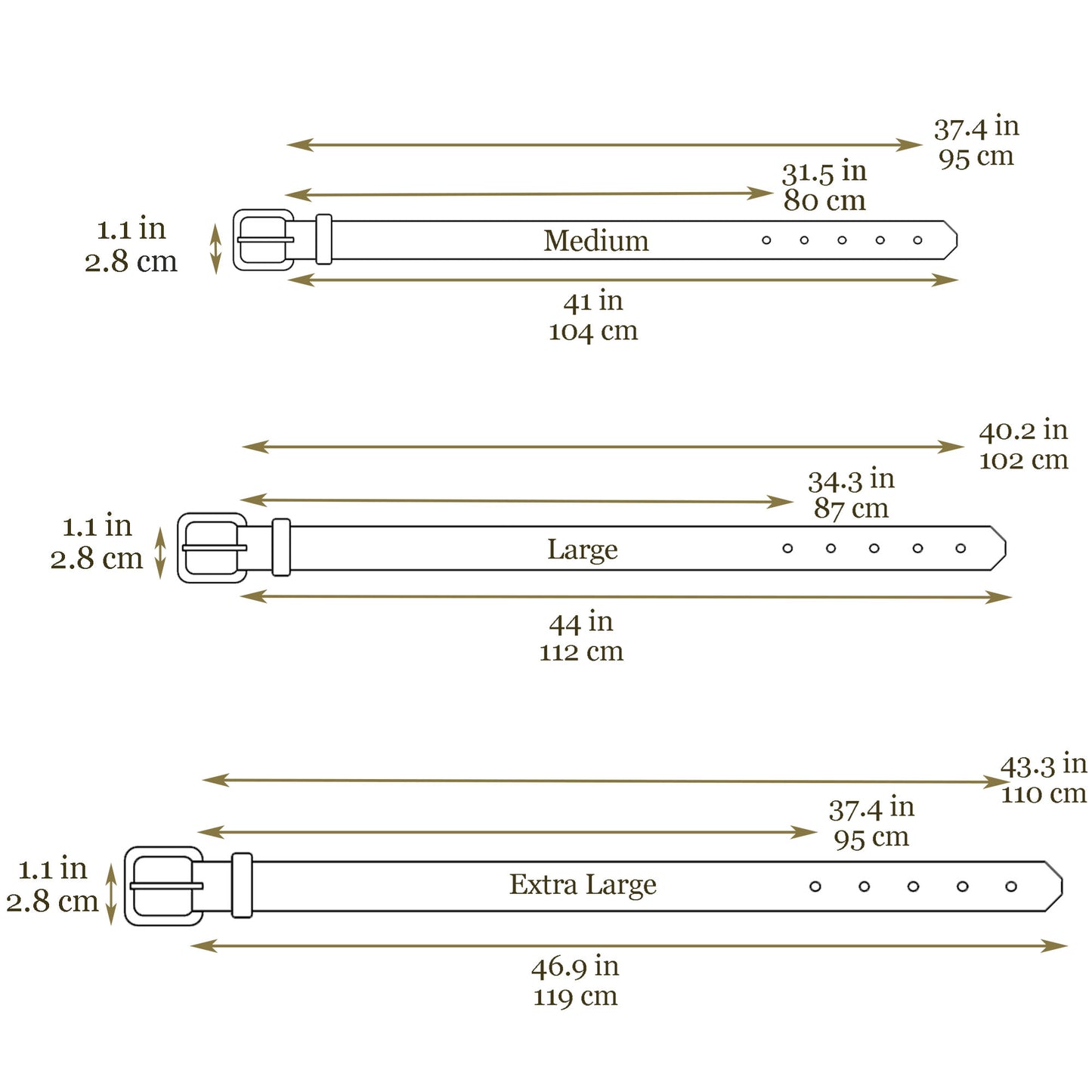 Brown Leather Belt - Sons and Lovers Accessories Time Resistance   