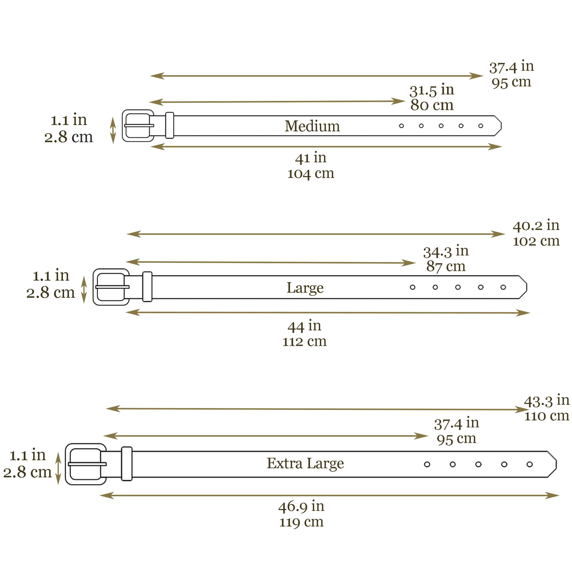 Brown Leather Belt - Sons and Lovers Accessories Time Resistance   