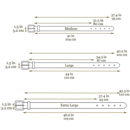 Brown Leather Belt - A Wrinkle in Time Belts Time Resistance   