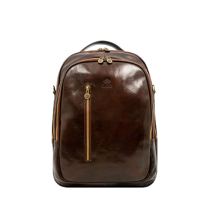 Leather Backpack - The Overstory Backpack Time Resistance   