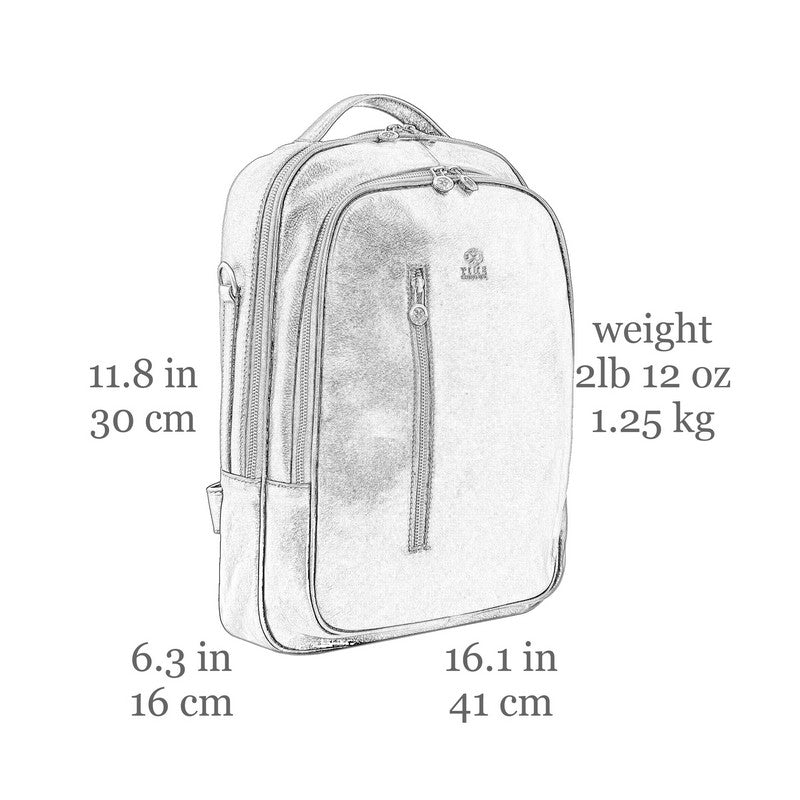 Leather Backpack - The Overstory Backpack Time Resistance   