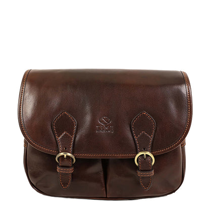 Leather Cross Body Bag - The Paris Wife For Women Time Resistance   