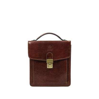 Small Leather Briefcase - Walden Briefcase Time Resistance   